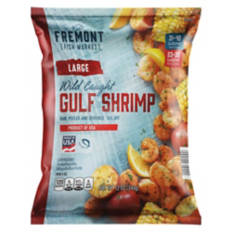 Large Raw, Peeled & Deveined Wild Gulf Shrimp, 12 oz