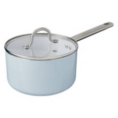2.5 Quart Ceramic Sauce Pan, Blue