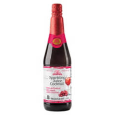 Non Alcoholic Sparkling Red Grape Juice Cocktail, 750 ml