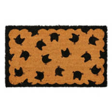 18" x 30" Pet Coir Mat - Cat Print
