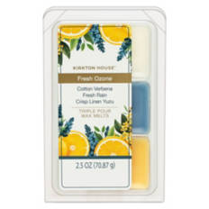 Triple Pour Scented Wax Melts - Fresh Ozone, 2.5 oz