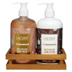 Soap & Lotion Gift Set - Cedarwood