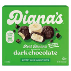 Dark Chocolate Banana Bites, 8 oz