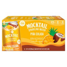 Sugar Free Pina Colada Mocktail Sparkling Water - 8 pack, 12 fl oz can