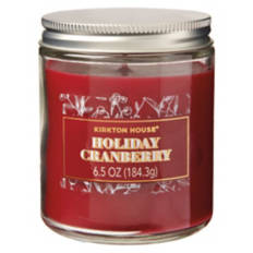 Holiday Single Wick Candle - Holiday Cranberry, 6.5 oz