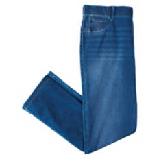 Ladies Straight Jeggings - Blue, M