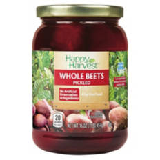 Whole Pickled Beets, 16 oz