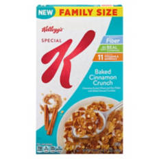 Family Size Baked Cinnamon Crunch Cereal, 18.6 oz