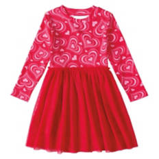 Children's Valentine's Day Dress - Pink, S