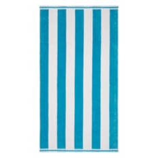 40" x 72" Luxury Beach Towel, Blue Stripe