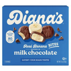 Milk Chocolate Banana Bites, 8 oz