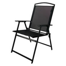 Sling Folding Chair, Black