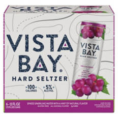 Grape Flavored Hard Seltzer - 6 pack, 12 fl oz