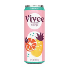 Zero Sugar Tropical Prebiotic Energy Drink