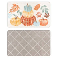 18" x 30" Reversible Fall Comfort Mat - Pumpkins