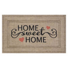 18" x 30" Soho Mat - Home Sweet Home Hearts