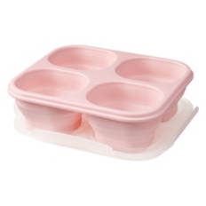 4 Compartment Lunch Box, Pink