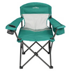 Oversized Mesh Back Chair, Teal