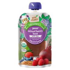 Organics Pear Mixed Berry Beet Flax, 4 oz