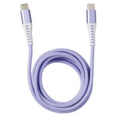 6' Charging Cable - USB C to USB C, Lavender