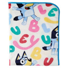 40" x  50" Bluey Super Soft Travel Blanket