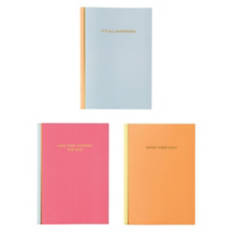 3 Pack Notebook Set - Positive