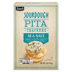 Sea Salt Sourdough Pita Cracker