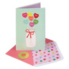 5" x 7" Valentine's Day Card - Floral
