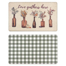 18" x 30" Reversible Fall Comfort Mat - Love Gathers Here