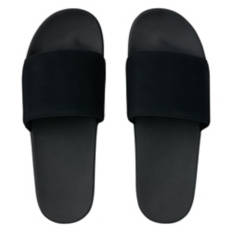 Men's Premium Molded Footbed Slides - Black, 11