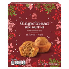 Gingerbread Mini Muffins, 8.25 oz