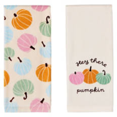 2 Pack Kitchen Towel Set - Hey Pumpkin
