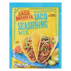 Reduced  Sodium Taco Seasoning Mix, 1 oz
