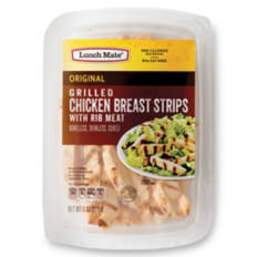 Original Grilled Chicken Strips with Rib Meat, 6 oz