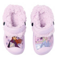 Toddler Character Warm Lined Clog - Frozen, 9/10