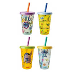 4 Pack Reusable Tumblers - Stitch