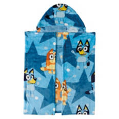 30" x 50" Hooded Throw - Bluey