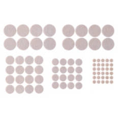 Round Felt Pads, Beige