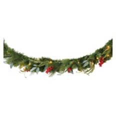 Holiday Green Berry Garland