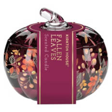 Decorative Pumpkin Candle - Fallen Leaves