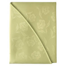 70" Round Premium Jacquard Tablecloth - Green