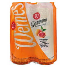 Grapefruit Flavored Radler Beer - 4 pack, 16.9 fl oz