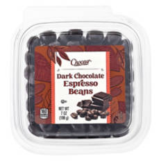 Dark Chocolate Espresso Beans, 7 oz