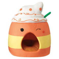 Pumpkin Spice Latte Shaped Pet Bed