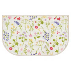 19.5" x 34" Bevington Kitchen Rug - Floral