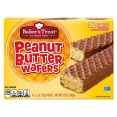 Peanut Butter Wafers, 12 count