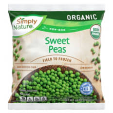 Frozen Organic Peas, 10 oz