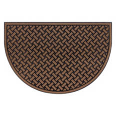 24" x 36" All Seasons Doormat - Tulip Scroll Brown