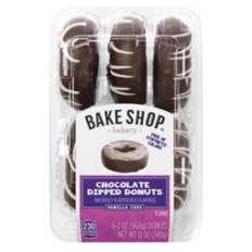 Everyday Donuts- Chocolate Dipped, 12 oz