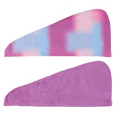 2 Pack Hair Towels - Tie-Dye